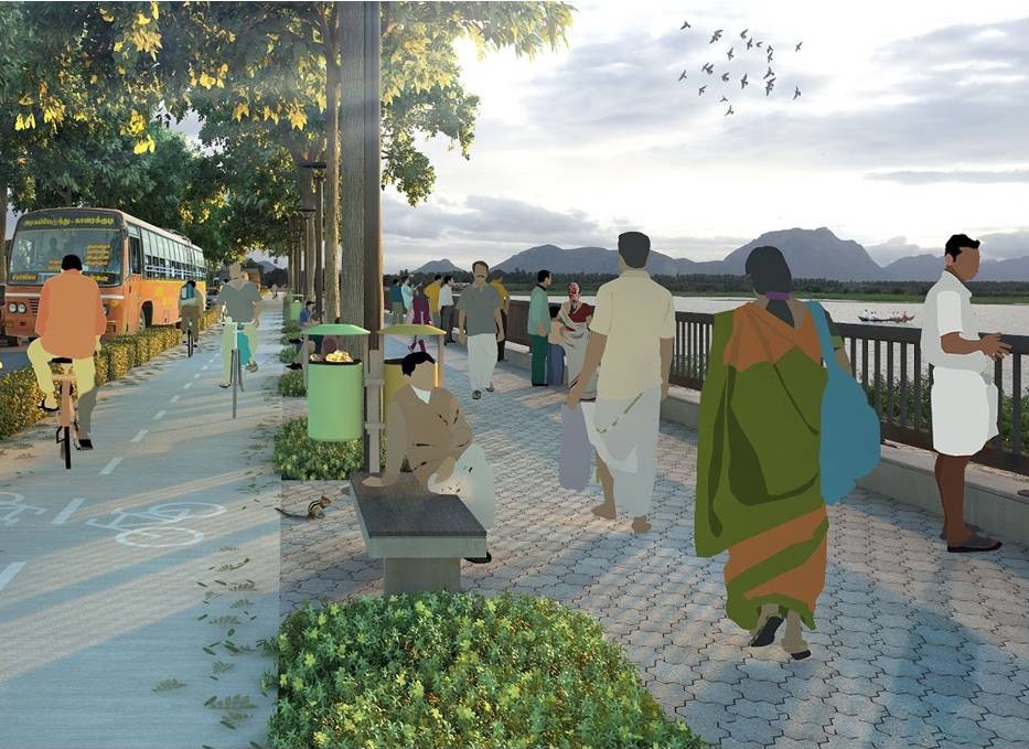 A network of greenways linking major lakes is proposed in Coimbatore, as part of the Smart Cities Mission 